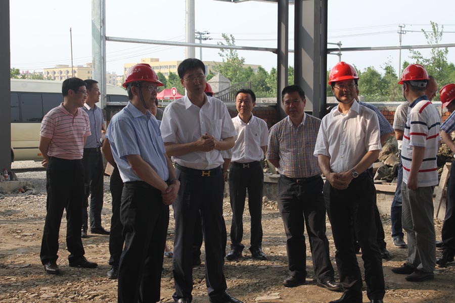 温州市副市长陈建明调研银河集团(galaxy)